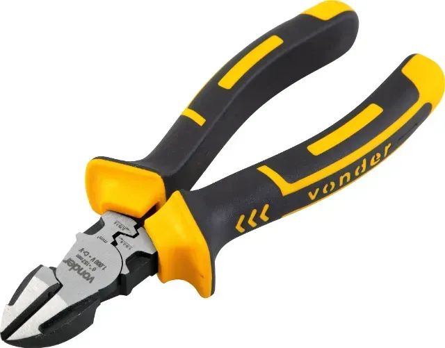 Alicate corte diagonal 6", para eletricista, com isolação até 1.000 V, VONDER