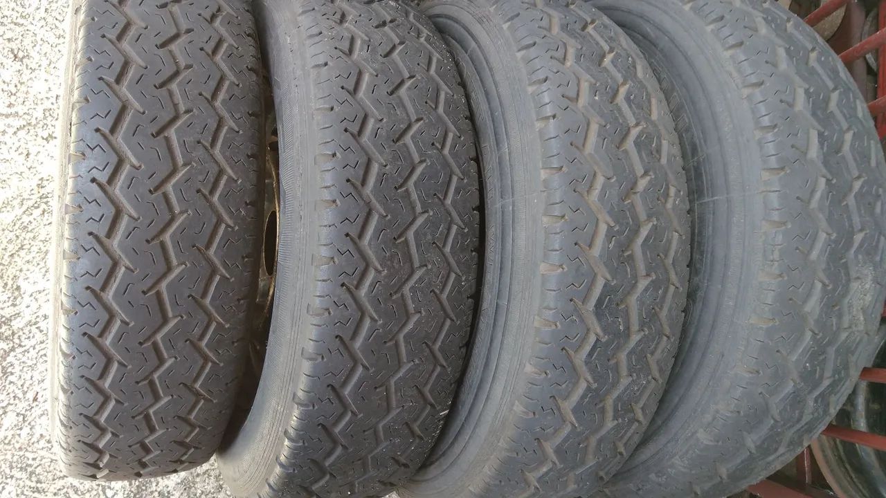 Vendo 4 rodas completas 175/80r14 - Foto 2