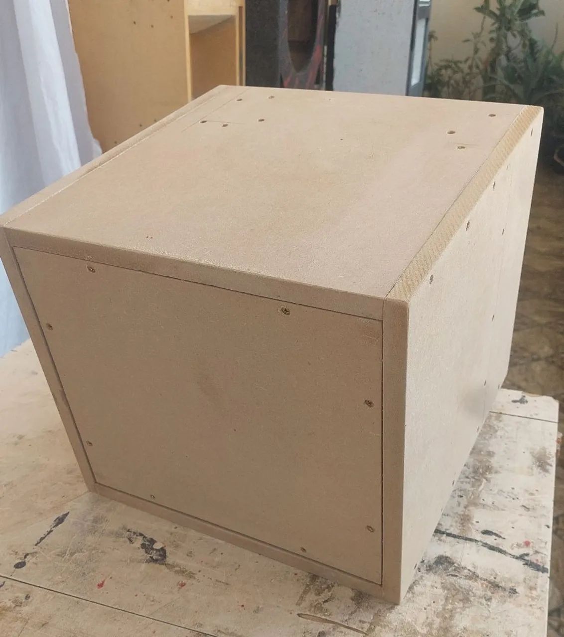 Caixa para Médio grave, vertical, 10 polegadas 64407622204289123