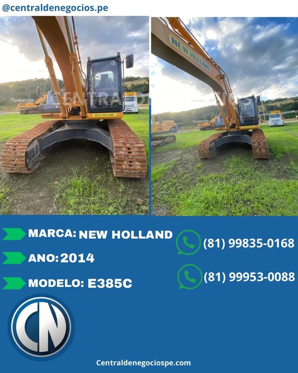Escavadeira NEW HOLLAND E385C - Foto 2