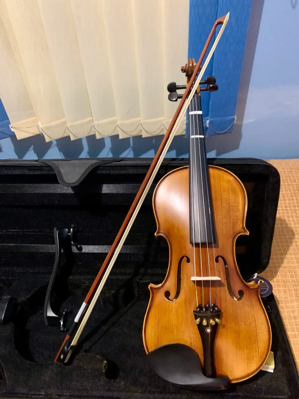 Violino Completo com Arco e Estojo