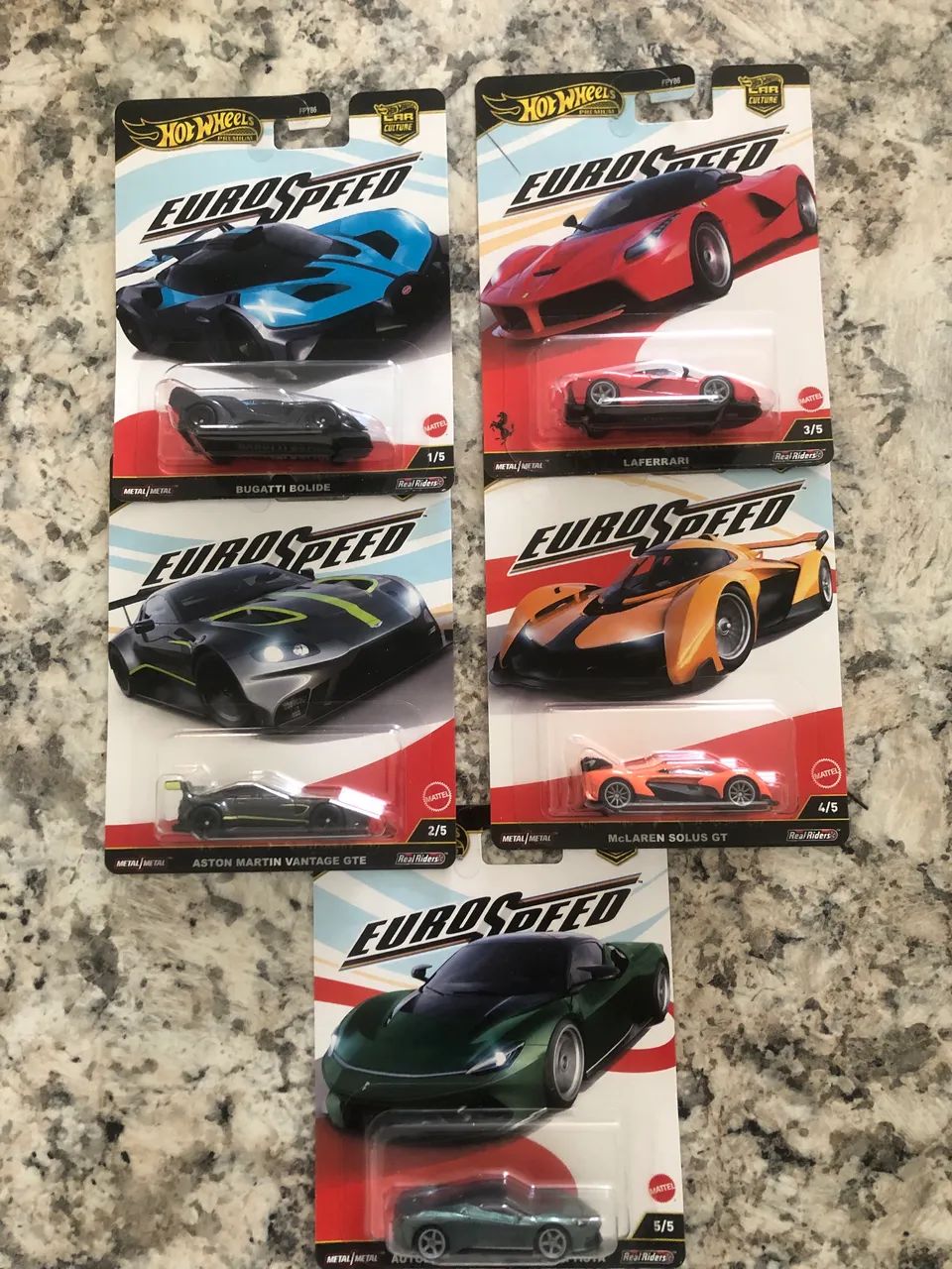 Hot wheels premium Car culture Laferrari set