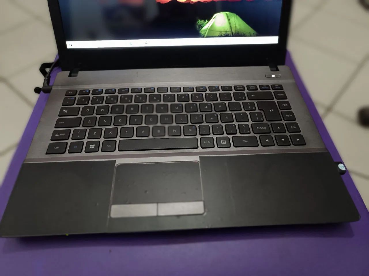Notebook Intel core i3/3a Ger./4gb/160gb/wi-fi webcam windows 10 office ...