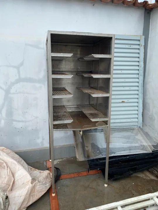 Estante de aço inox com prateleiras para restaurante - Foto 3