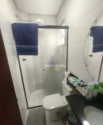 Cobertura com 2 dormitórios para alugar, 80 m² por R$ 2.500,02/mês - Vila Curuçá - Santo A - Foto 8