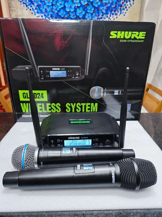 SHURE DUPLO GLXD24 B58 + KSM9 - Foto 3