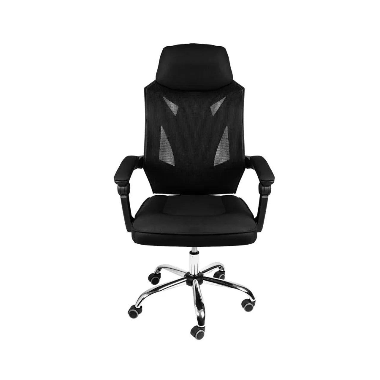Cadeira Gamer Falcon Tela Base Cromada (Nova Direto da Fábrica)