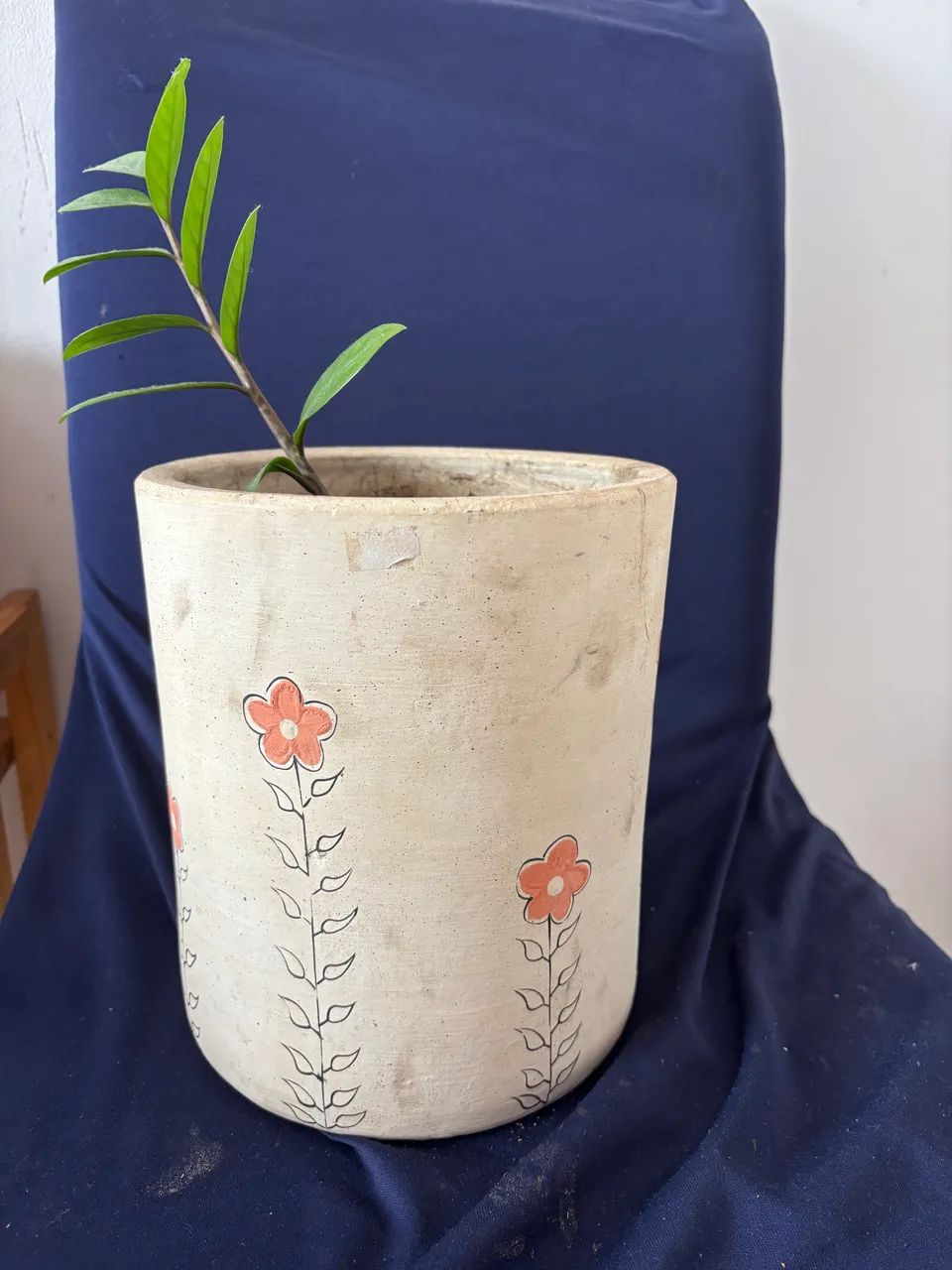 Zamioculca em vaso pintado - Foto 3