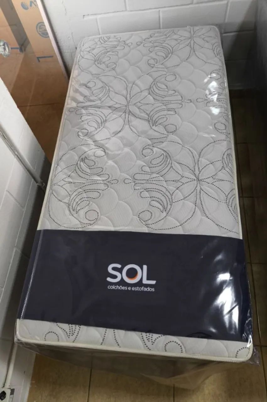 Conjunto Box de Solteirão Mercúrio 1,08x1,98x26cm DIVIDIMOS EM ATE 10 X SEM JUROS 