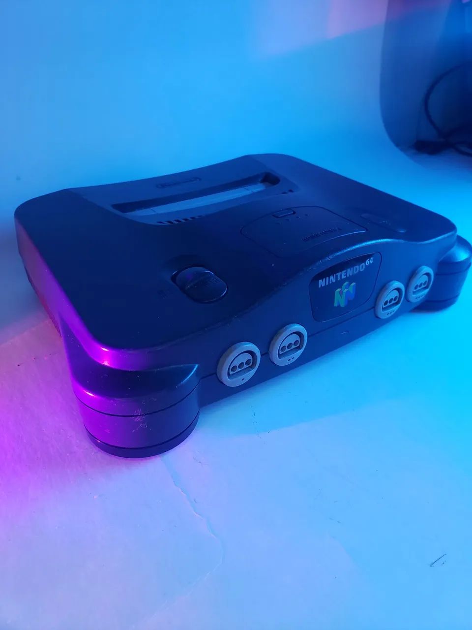 Nintendo 64 com jogos e controles - Foto 5