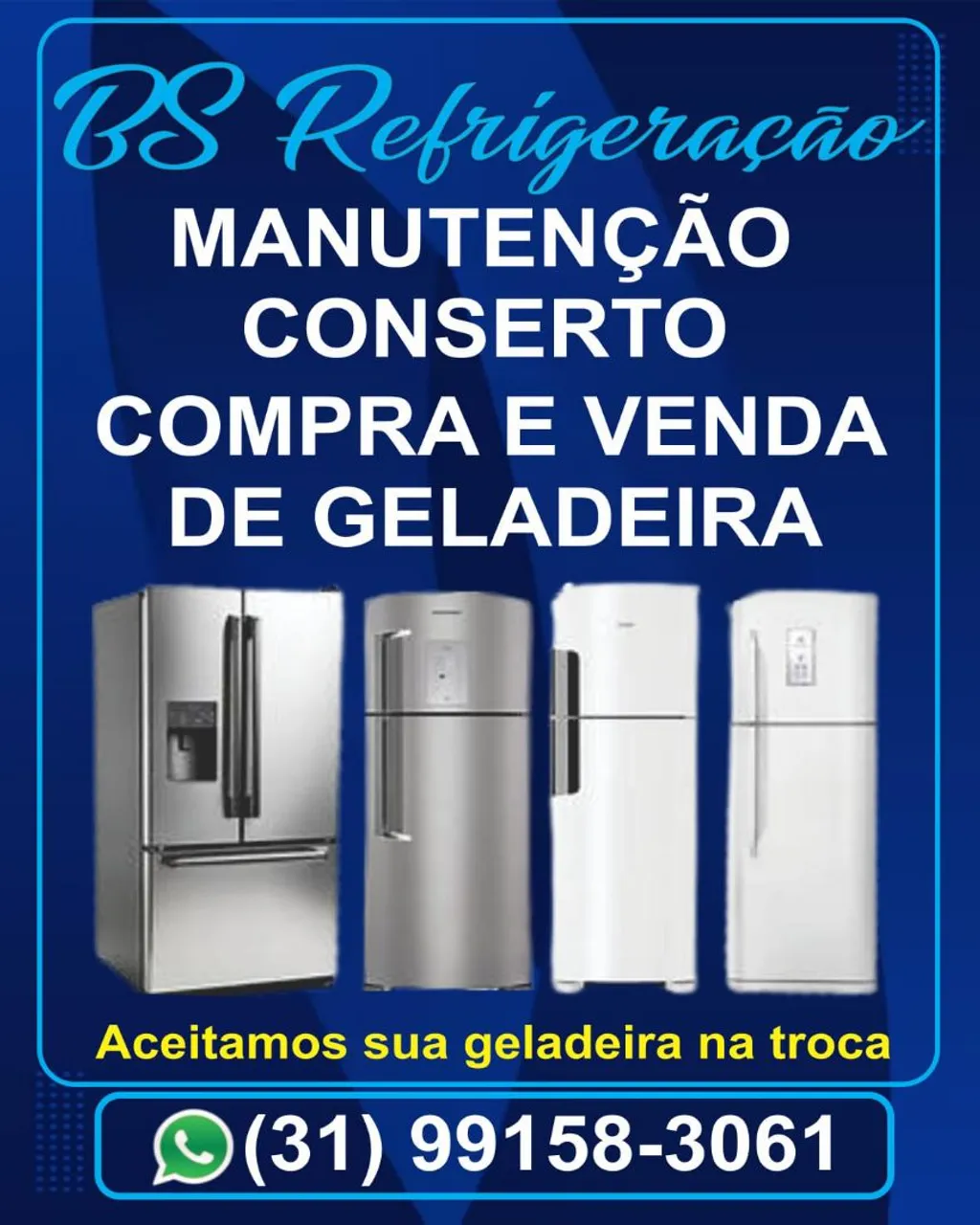 Conserto de geladeira freezer bebedouro