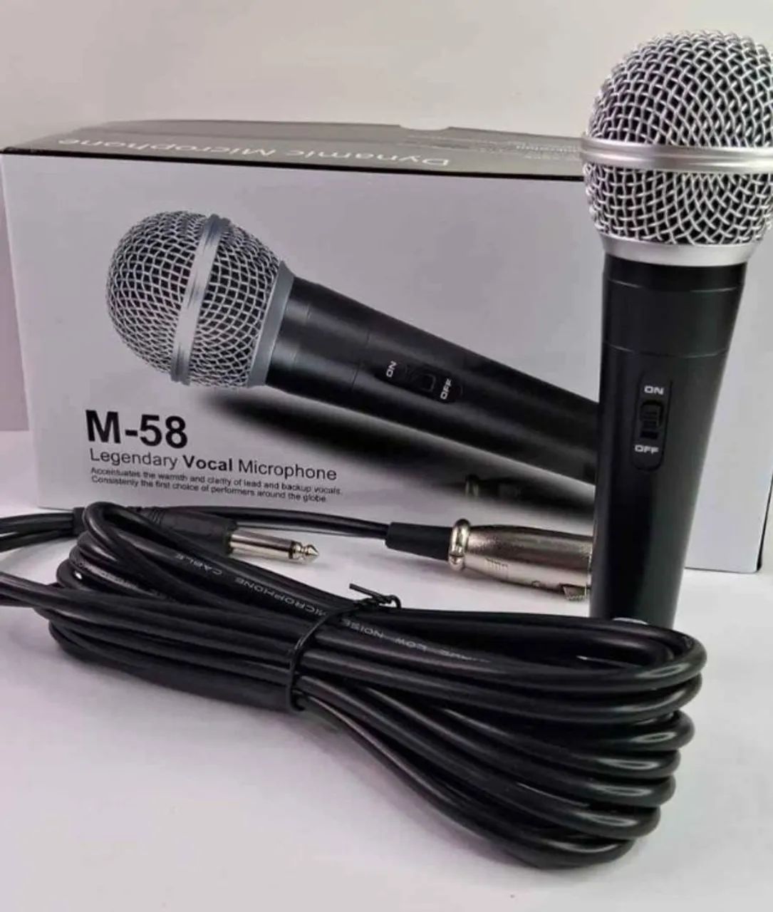 Microfone com fio sm58 (entregamos) - Foto 2