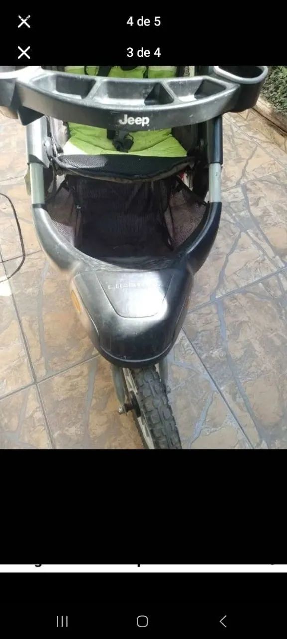 Oporrunidade produto importado  carrinho de bebê (para corrida ou caminhada) - Foto 3