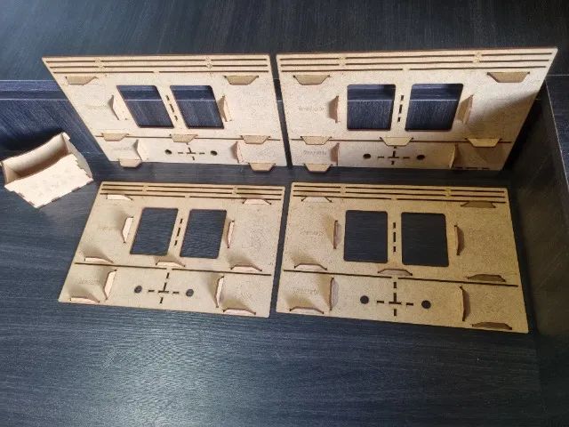 Gloomhaven 4 dashboards MDF - Foto 3