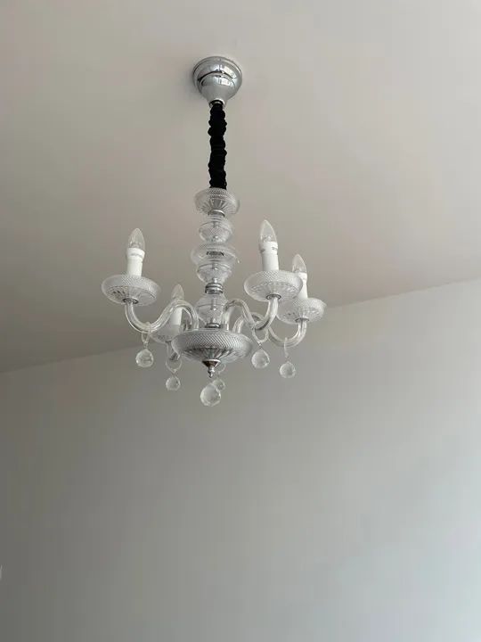 Par de Lustres de cristal 5 braços - Foto 2