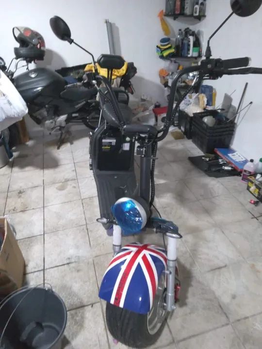 Scooter Elétrica shansu tx1 - zero km - ac troca - Foto 8