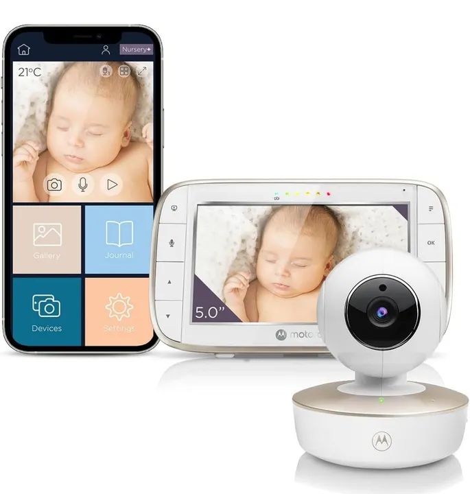 Monitor de Bebê Motorola VM855 Connect (Nova) - Foto 5