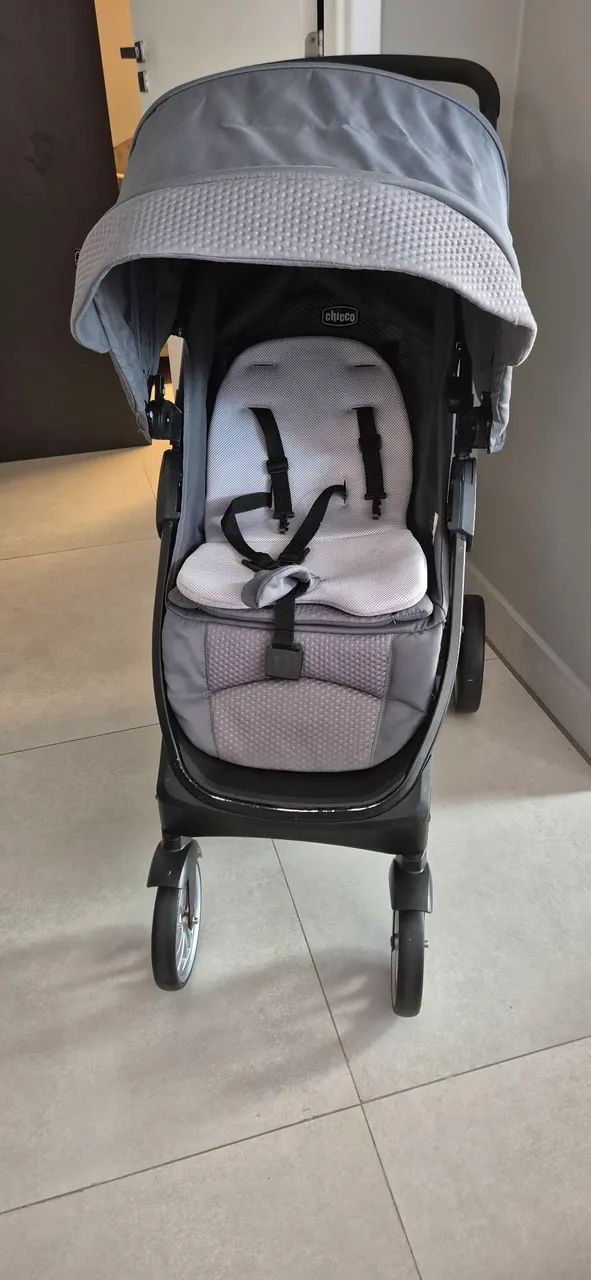 Carrinho de Bebê Chicco Bravo - Foto 2