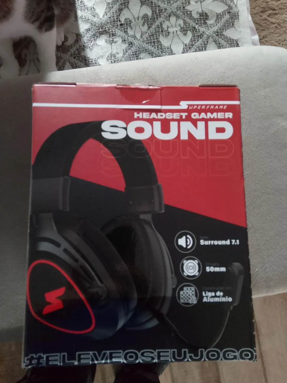 Headset Gamer SuperFrame Sound Surround 7.1
