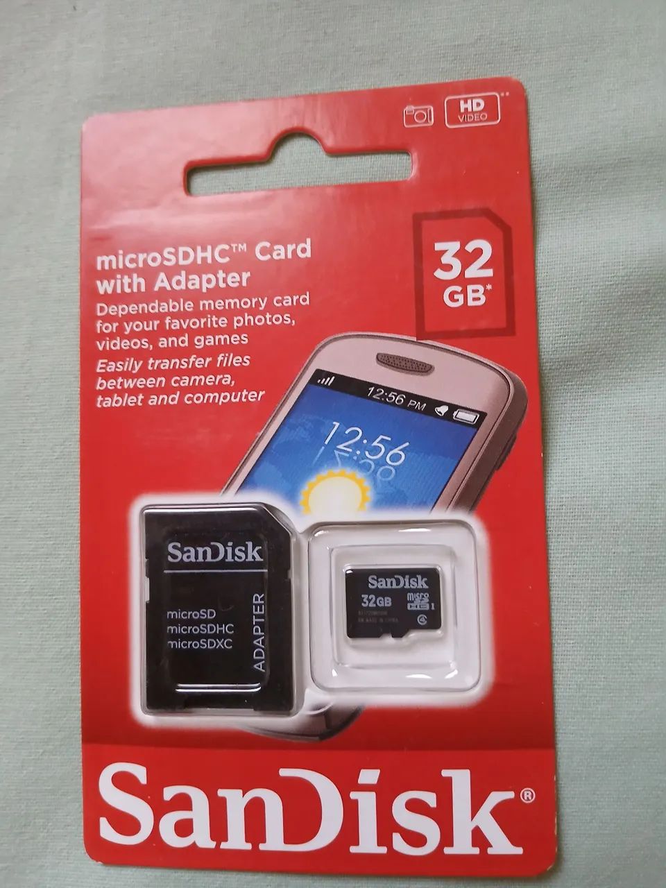 MicroSd SanDisk 32 GB com adaptador  - Foto 2