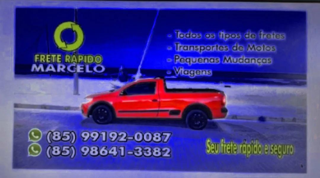 Faço frete bom i barato 