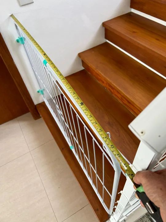 Grade de Segurança para Escada - Proteção para Bebês e Animais - Foto 3