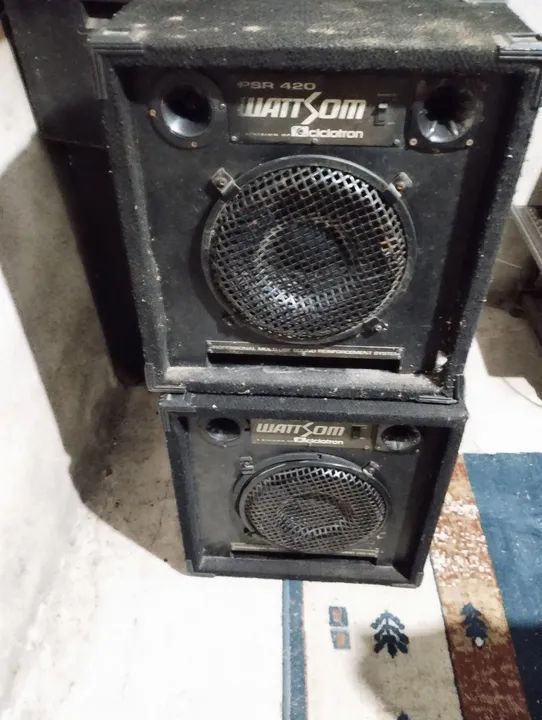 Caixas som passivas... Leia a descrição 
