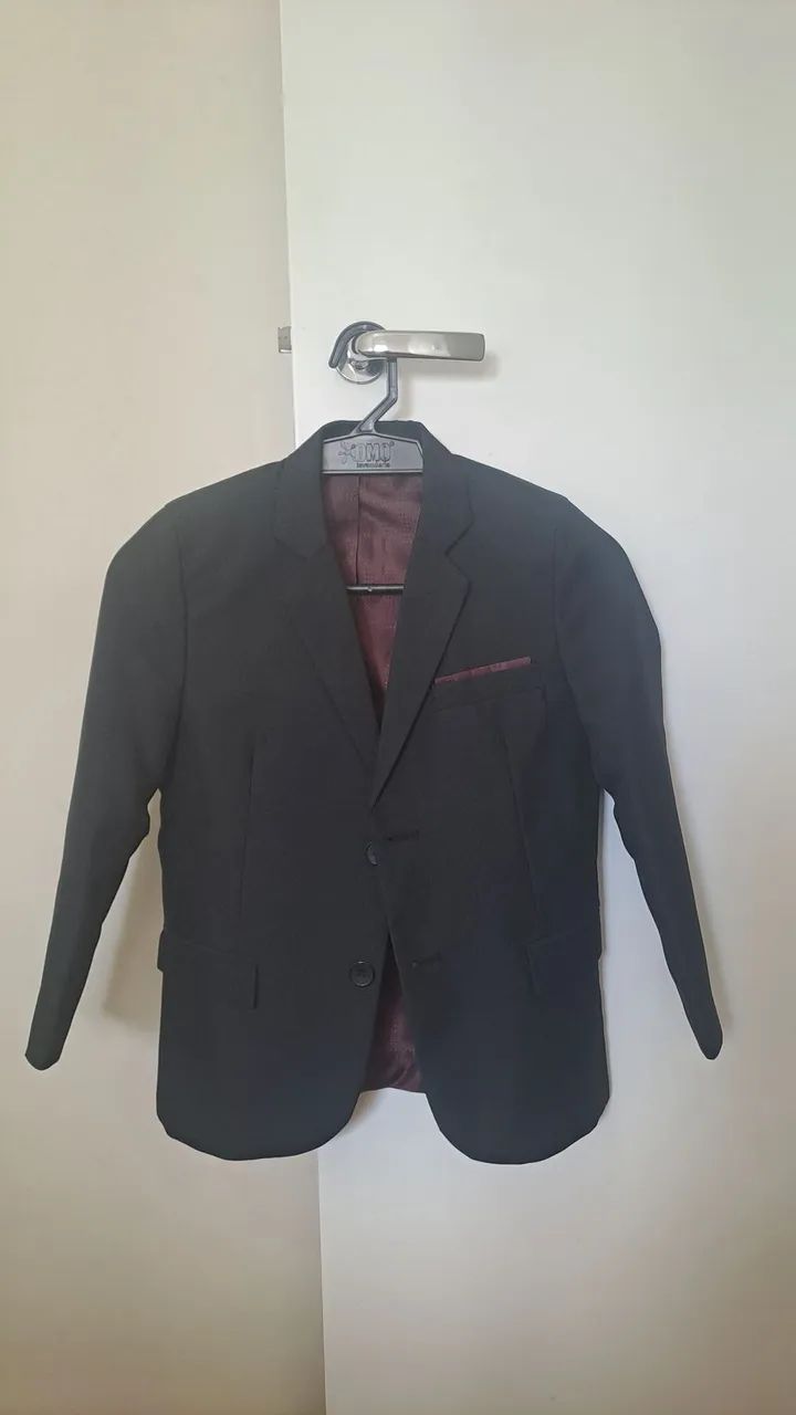 Terno preto infantil 