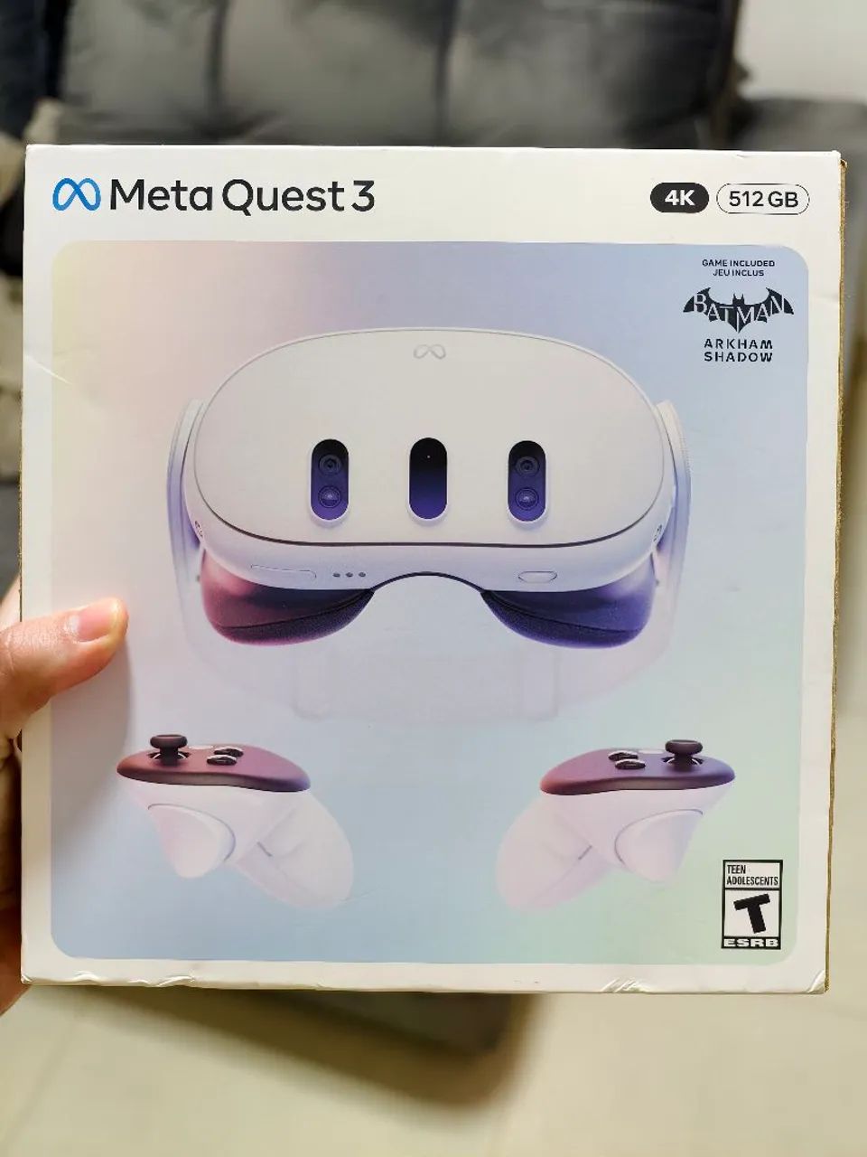 Meta Quest 3, 512GB, 4K - Consoles de Vídeo Game - Centro, Santa