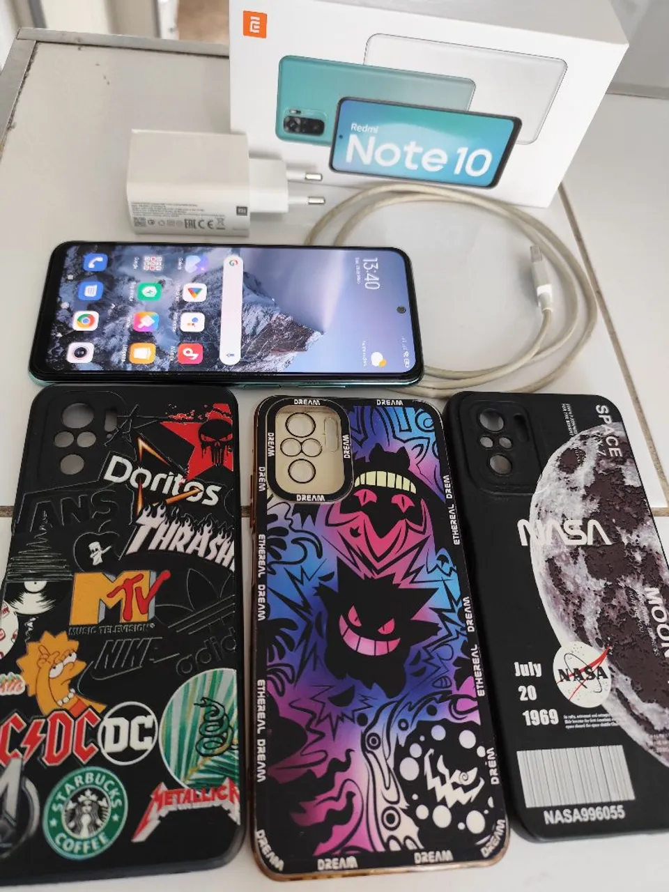 Redmi note 10 Green 6gb ram 128g