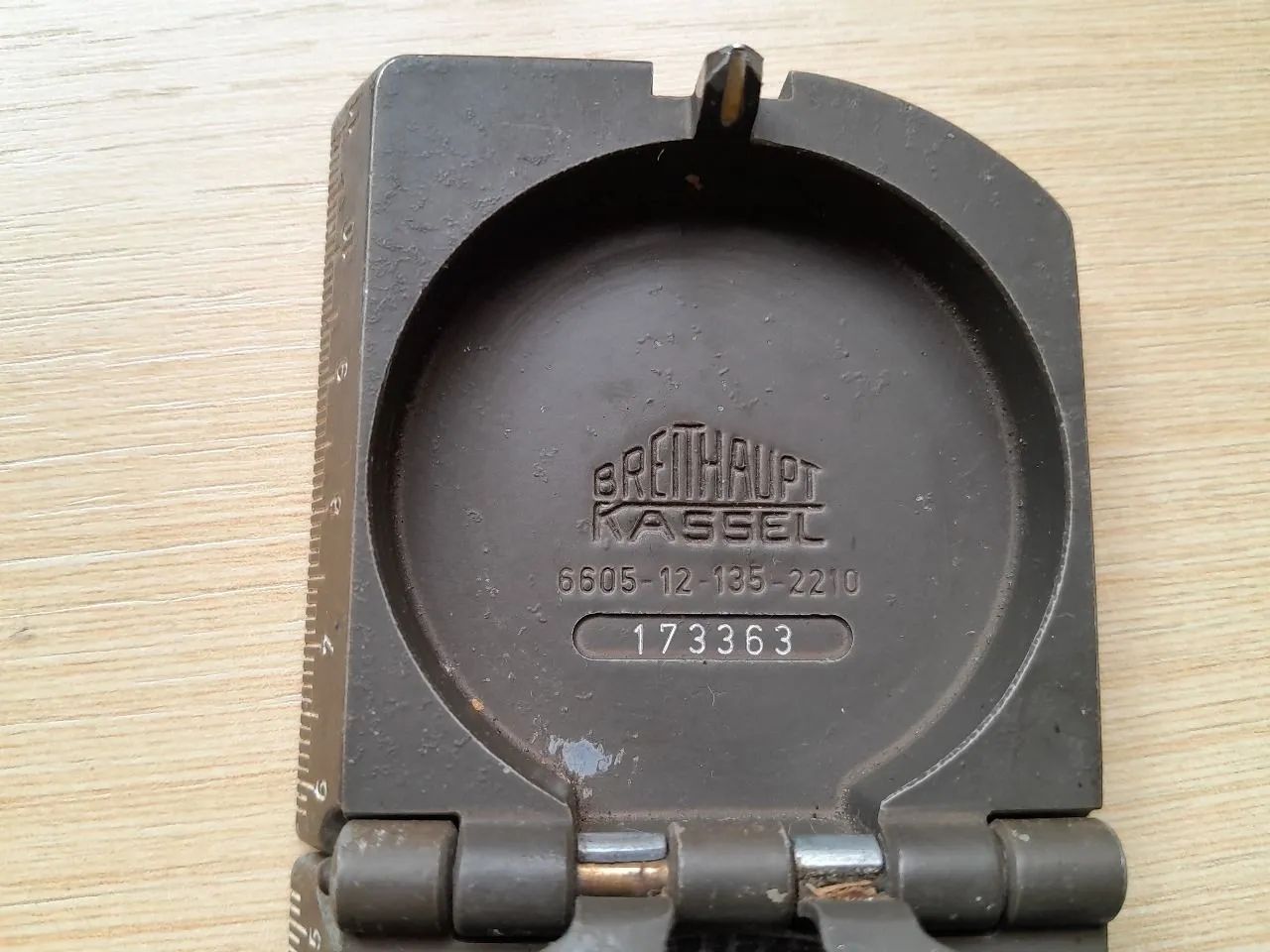 Antiguidade Bússola original alemã Breithaupt Kassel - Foto 3