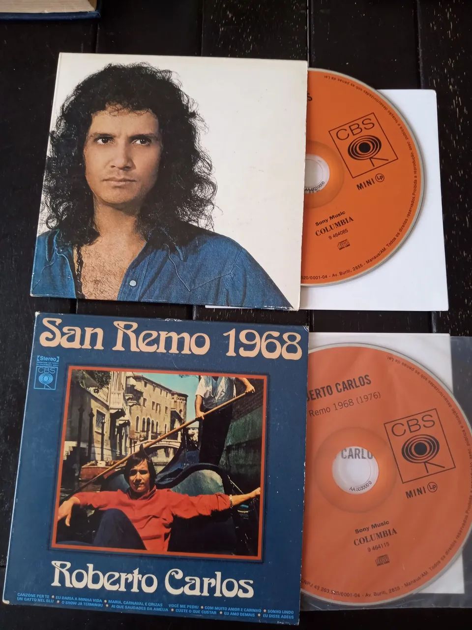 CDs ROBERTO CARLOS San Remo 1968 / 1974 - Foto 3