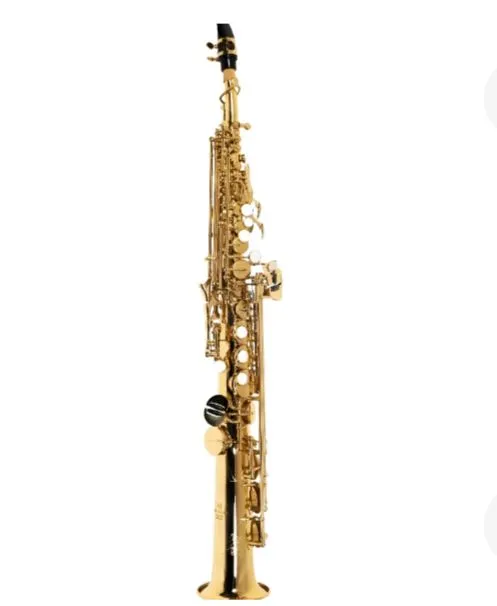 Saxofone Soprano Dourado Profissional