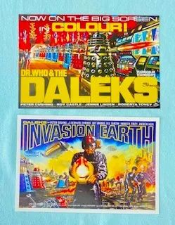 Dr. Who e a Guerra dos Daleks-Ano 2.150 A Invasão da Terra-DVD Duplo com 2 cards e encarte - Foto 3