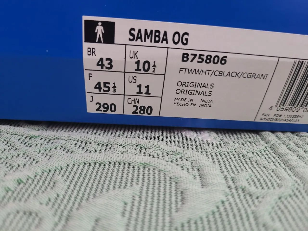 Adidas Samba - Tamanho 43 - Foto 5