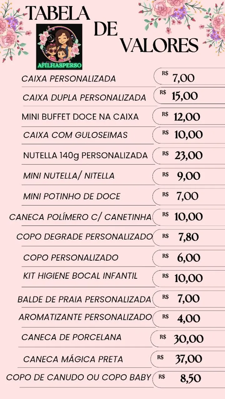 Lembrancinhas pra festa