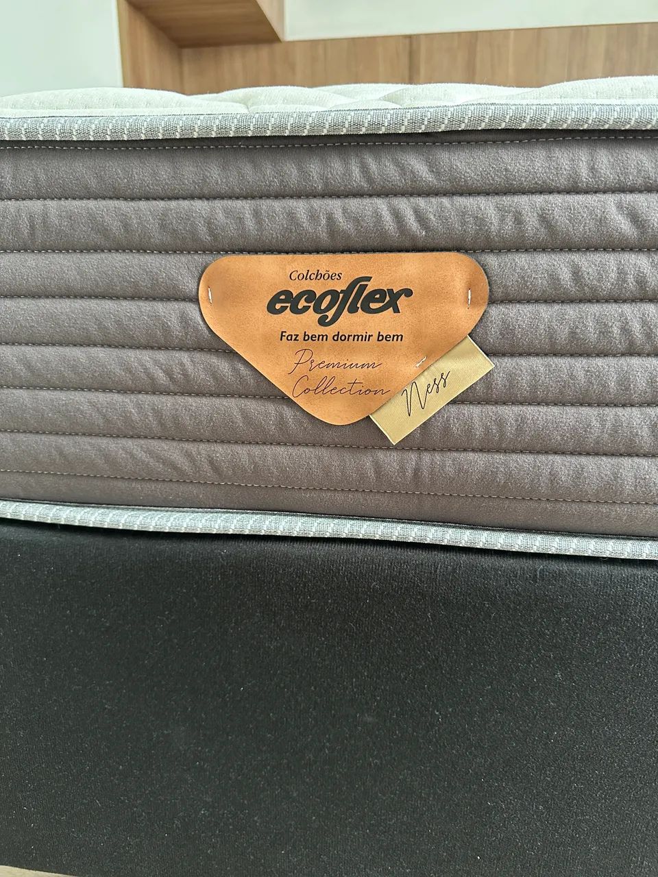 Cama casal Ecoflex Premium - Molas ensacadas alto padrão  - Foto 3