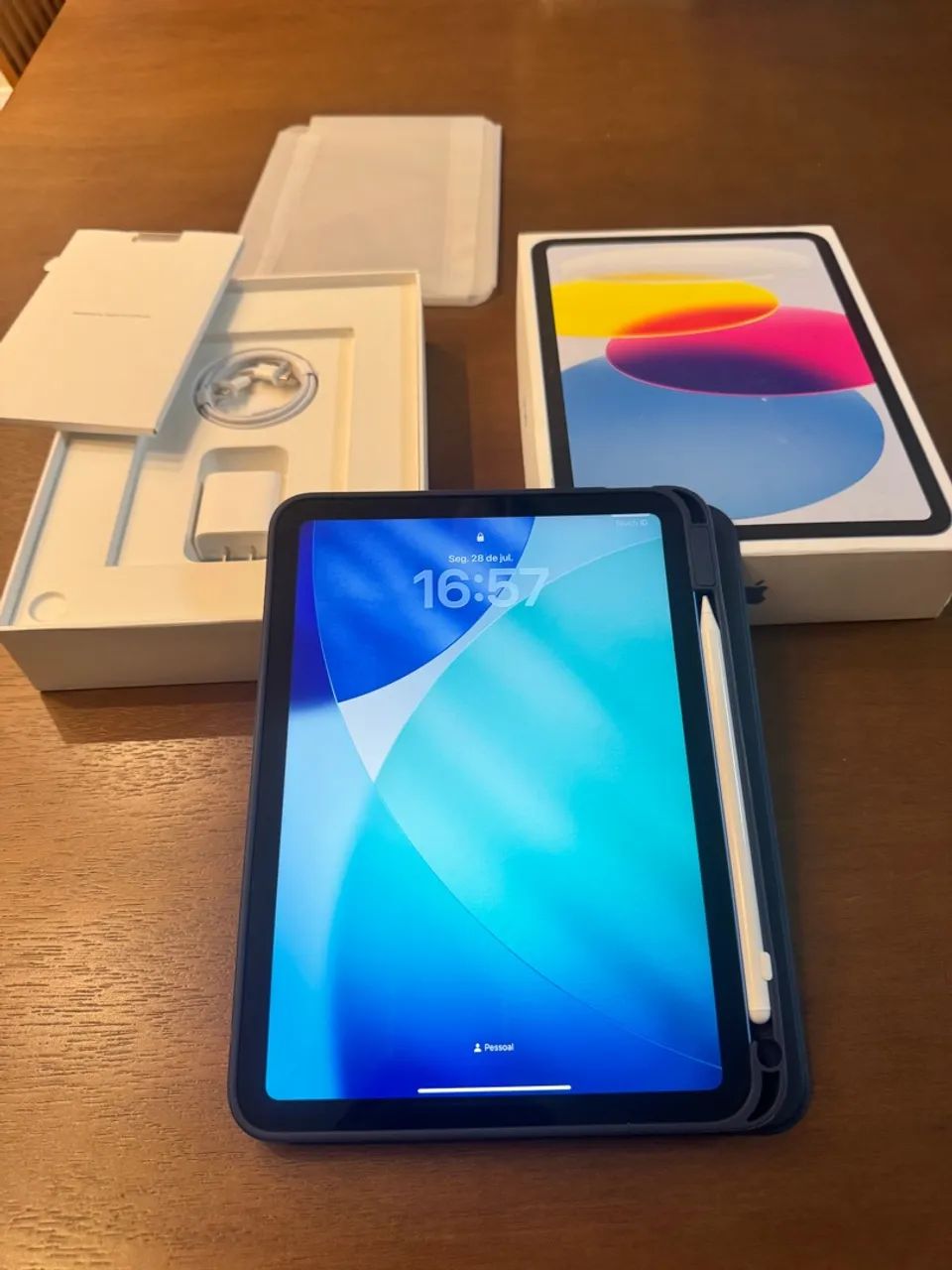 Ipad 10 novo - com capa e Pencil 