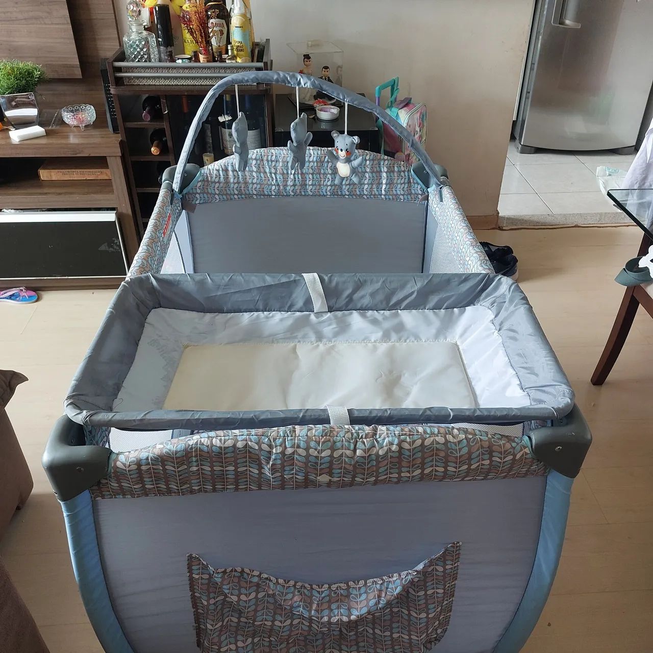 Berço portátil COMPLETO! NOVO!!!