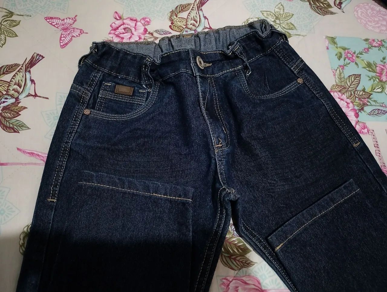 Calça jeans menino Tam 12