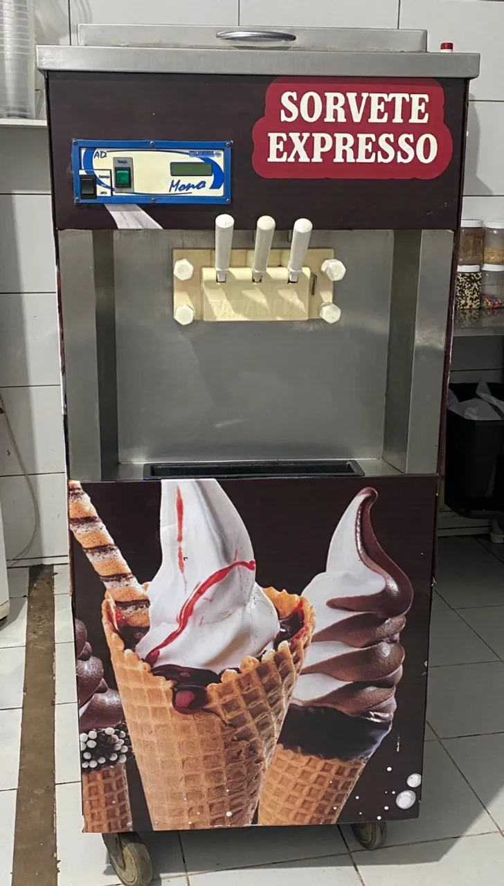 Máquina de sorvete expresso