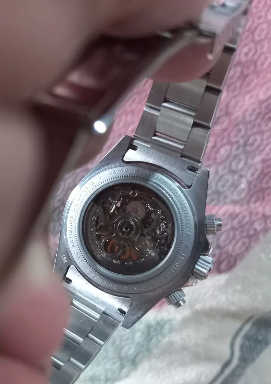 Relógio Rolex Daytona Esqueleto - Foto 2