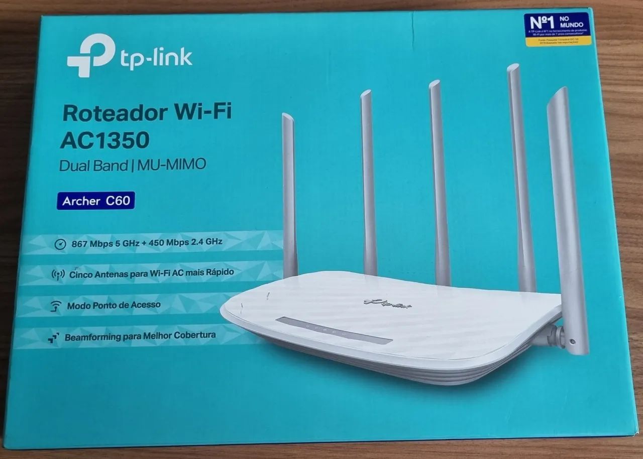 Vendo Roteador Wi-Fi AC 1350