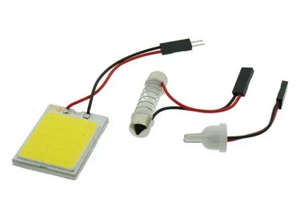 Placa Cob De Led Para Porta Malas E Salao De Carros - Foto 2