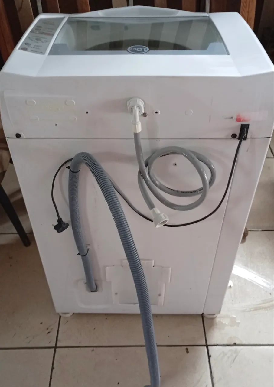 Máquina de lavar Brastemp bojo inox 10 kg usado barato  - Foto 6