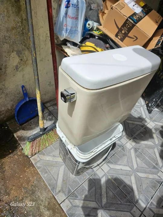 Descarga com tampa Lateral