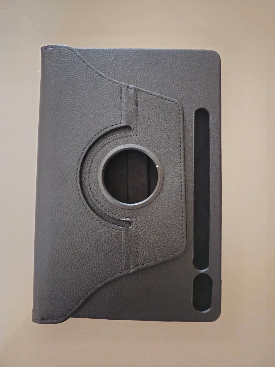 Capa para tablet Samsung S9 FE com Suporte Giratório - Preta - Foto 2