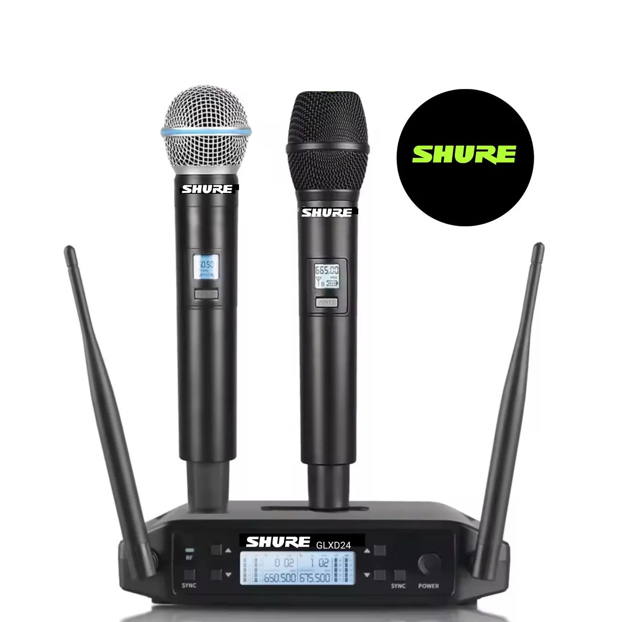 SHURE DUPLO GLXD24 B58 + KSM9