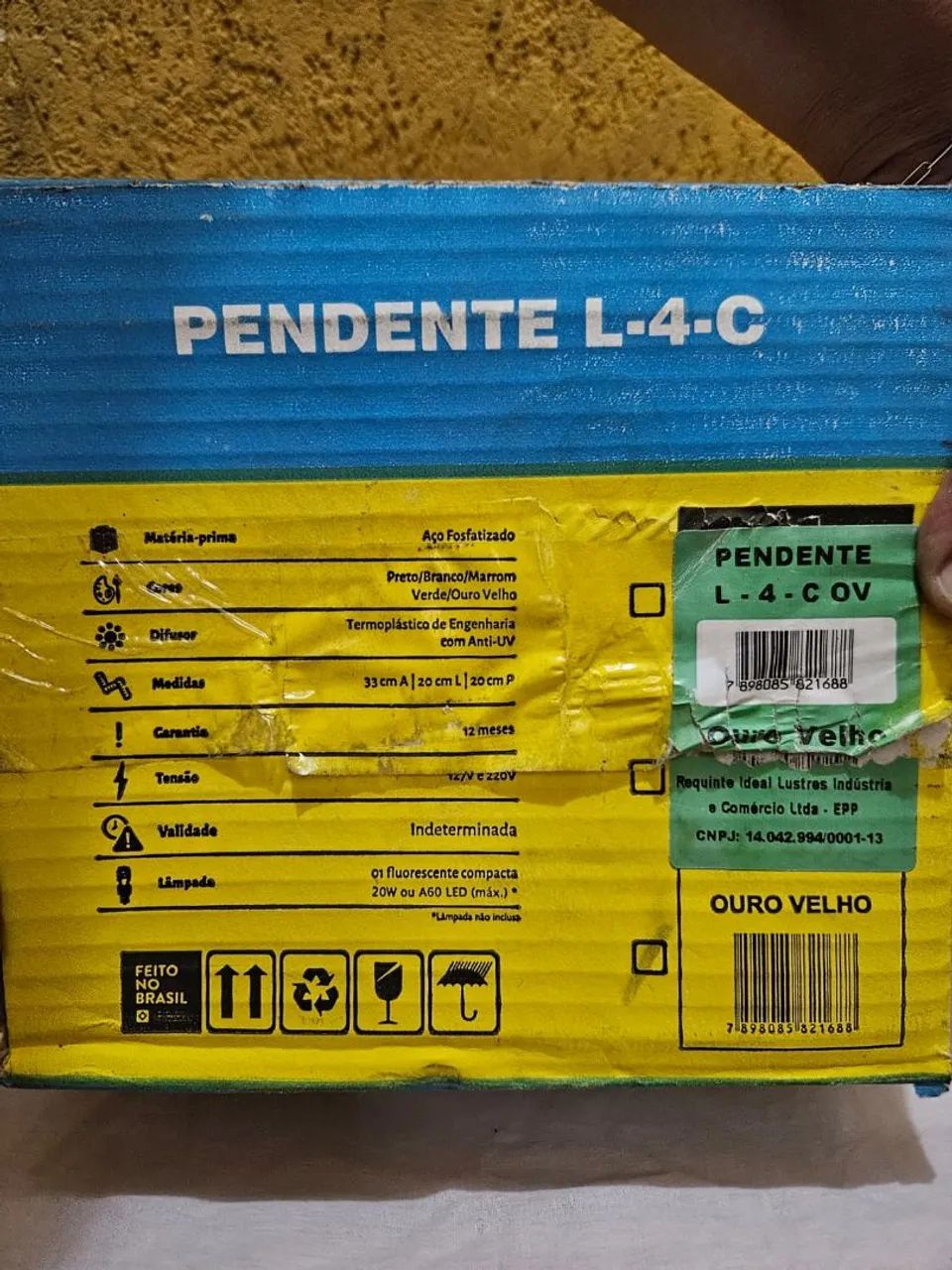 Lustre  pendente de teto  - Foto 3
