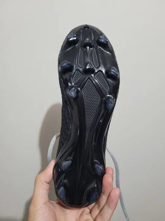 CHUTEIRA ADIDAS - CRAZYFAST STRUNG+ FIRM GROUND - Tamanho 40 (forma pequena)  -  Seminova - Foto 3